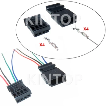 1 Комплект 4-контактный разъем электрического кабеля автомобильного регистратора 0-1452576-1 968813-1 Автомобильный слаботочный незапечатанный разъем