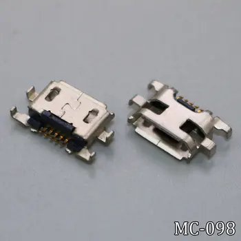 100 шт. Разъем Micro USB, 5-контактный Разъем для зарядки Motorola Moto G2 (A)