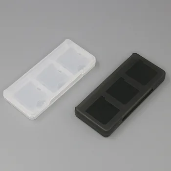 1000шт 6 in1 Черный/Белый Чехол для игровых карт Коробка для DS Lite NDSL NDSi XL LL для 3DS НОВЫЙ 3DS LL XL Портативный C-artridge Box