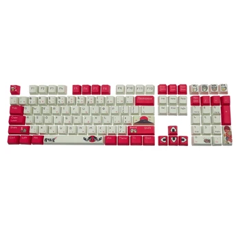 108 клавиш OEM PBT Dye Sub Keycaps Полный набор механических клавишных колпачков для ключей сублимационные колпачки для клавиш из ПБТ-красителя