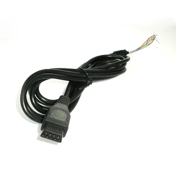 10шт 1,5 м 9-контактный разъем для ремонта игрового контроллера, кабель для ремонта Sega MD 2 для Genesis 2, замена контроллера