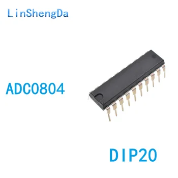 10ШТ ADC0804 ADC0804LCN 8-битный аналого-цифровой преобразователь последовательного сравнения CMOS Встроенный DIP20