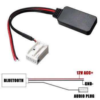 12Pin Bluetooth Адаптер Беспроводной Радио Стерео Aux Кабель Для Mercedes-Benz W169 W245 W203 W209 W164