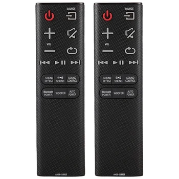2X Пульт дистанционного управления Ah59-02692E для Samsung Audio Soundbar System Ah59-02692E Ps-Wj6000 Hw-J355 Hw-J355/Za Hw-J450 Hw-J450