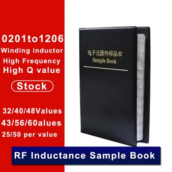 5% Высокочастотный 0201 0402 0603 0805 1206 Набор образцов индуктора Smd Индуктивность Обмотки RF Q