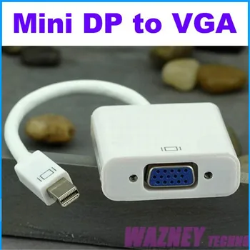 500 шт. для MacBook Air Pro iMac Mac Mini Thunderbolt Mini DisplayPort Дисплейный порт Mini DP-VGA кабель-адаптер 1080P