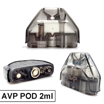 AVP Pod 2 мл Вейп-картридж с 1,2 Ом хлопком 1,3 Ом ACC Керамический распылитель с сетчатой катушкой 0,6 Ом