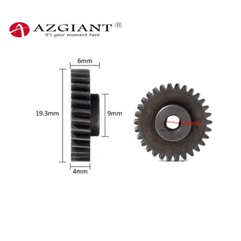 AZGIANT 30-зубчатый Зеркальный Складной Двигатель Двигатель Складывания зеркала Двигатель постоянного тока Металлопластиковый Редуктор Для Mazda