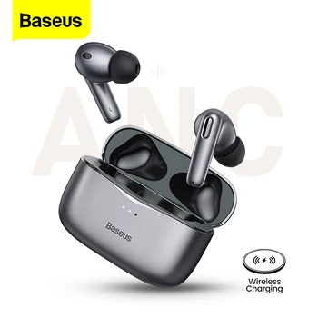 Baseus S2 TWS ANC Bluetooth 5,0 Настоящие Беспроводные Наушники С Активным Шумоподавлением Наушники Проводные Вкладыши Hi-Fi Аудио Сенсорная Гарнитура