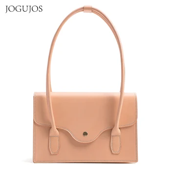 JOGUJOS 2020, женские сумки с верхней ручкой, Модная женская вечерняя сумочка из натуральной кожи, женская Роскошная Дизайнерская сумка