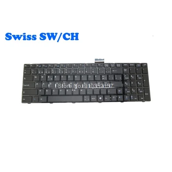 RU-KZ DM SW Клавиатура для MSI GE60 V123322CK1 S1N-3ECH291-SA0 V139922CK1 S1N-3ERU2K1-SA0 S1N-3EDK2J1-SA0 Швейцарская Дания