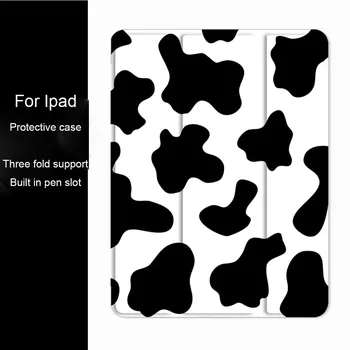 Sharkbang Новое поступление, чехол для iPad 11 Pro 10.2-10.5-11-12.9 Мягкий силиконовый чехол для планшетного ПК, молочно-леопардовый защитный чехол