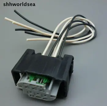 Shhworldsea 15ШТ 0,6 мм 6Pin/way автомобильный ограничитель датчика разъем 6-контактный автоматический водонепроницаемый электрический штекер автомобильная розетка для BMW