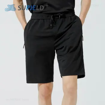 Xiaomi SUPIELD, сетчатые дышащие шорты из ледяного шелка, мужские быстросохнущие шорты, Мужские шорты для активного отдыха, бег трусцой, спортивные залы, шорты с завязками
