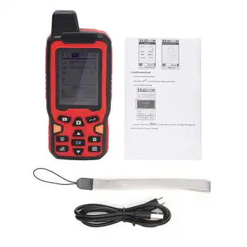 ZL-180 GPS Навигационный Измеритель земли, Цифровой Измеритель площади, Портативное устройство для съемки местности, Наружный Измерительный инструмент 100-240 В