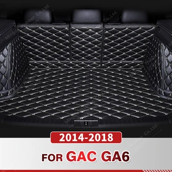 Автоматический коврик для багажника с полным покрытием для GAC Trumpchi GA6 2014-2018 17 16 15, Автомобильный коврик для багажника, Аксессуары для защиты интерьера