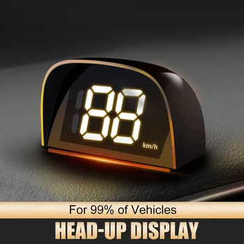 Автомобильный GPS-Прикуриватель HUD/5V USB Точный Мониторинг скорости GPS Beidou с Двойным Чипом Для Bmw Tesla Benz VW Head-up Display