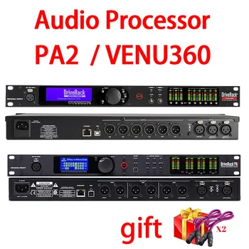 Аудиопроцессор PA2/VENU360 2 Входных 6 Выходных Каскада Оригинальное программное обеспечение Pro Audio Driver Rack Профессиональный Аудиопроцессор для динамиков