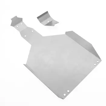 Броневая накладка для защиты оси шасси из нержавеющей стали, совместимая с запасными частями для радиоуправляемых автомобилей 1/10 Axial 90026