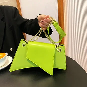 Высококачественная женская сумка через плечо, ощущение роскоши, сумки на цепочке, женские сумки премиум-класса из кожи в стиле ретро, Дизайнерская женская сумка-клатч