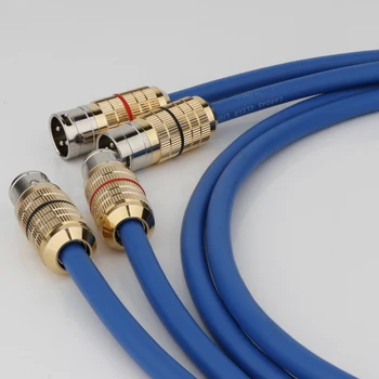 Высококачественный соединительный кабель Cardas hexlink golden 5-C RCA, Аналоговый кабель RCA, удлинительная линия RCA hifi, провод аудио-видеосигнала