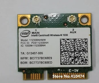 Для Intel Wireless-N 1030 11230BNHMW Половина МИНИ PCI-E Wlan WIFI Bluetooth 3,0 Карта Для DELL N5110 15R M5110 N5110R