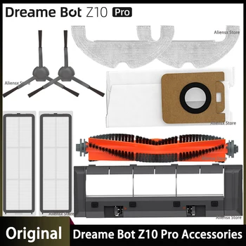 Запчасти Для робота-пылесоса Dreame Bot Z10 Pro, Мешок для пыли, фильтр HEPA, Боковая щетка, Основная щетка, Тряпки для швабры, Аксессуары