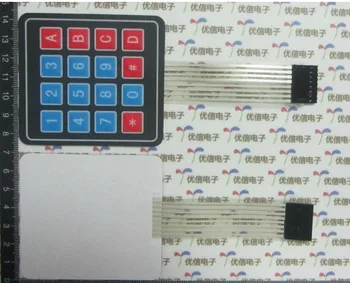 матричная клавиатура 4 *4 с мембранным переключателем, однокристальная расширенная клавиатура