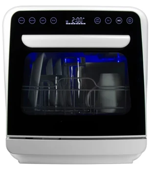 Мини-посудомоечная машина белого цвета на 3 тарелки MCSCD3W