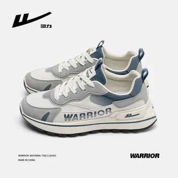 Мужские кроссовки Warrior, удобные дышащие кроссовки для бега, винтажная корейская версия, Мужские кроссовки Harajuku для отдыха, Tenis Feminino