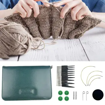 Набор круглых спиц для вязания Оборудование Крючок для шитья шарфа