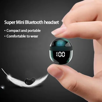 Наушники для сна SK18 TWS Беспроводная Bluetooth-гарнитура с микрофоном Smart Touch Наушники Невидимые мини-наушники с шумоподавлением