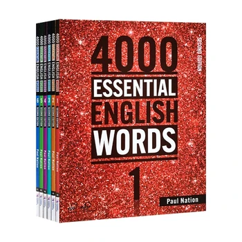Новые 6 книг/Набор 4000 Основных английских слов 1-6 уровня IELTS SAT Core Words Словарь английского языка