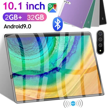Новый 10,1-дюймовый Планшетный ПК Google Play Tablet Android 9,0 с двумя SIM-картами 3G Телефонный звонок GPS WiFi 2 ГБ оперативной памяти 32 ГБ ROM Планшеты
