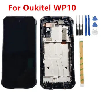 Новый Оригинальный Для смартфона Oukitel WP10 5G FHD + ЖК-экран дисплея С Рамкой Сенсорный Дигитайзер В Сборе Панель Черный Ремонт
