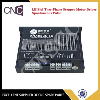 Оригинальный шаговый драйвер с самопроизвольным импульсом Leisai просто управляет регулятором двухфазного двигателя NEMA34 DMA882S-IO