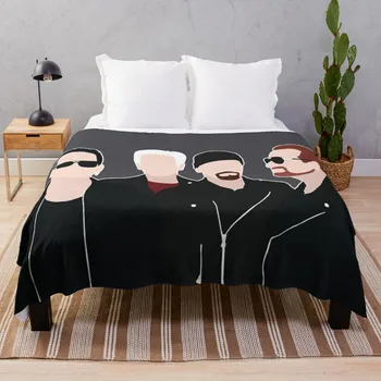 Плед U2, роскошный брендовый плед, Декоративные одеяла для дивана