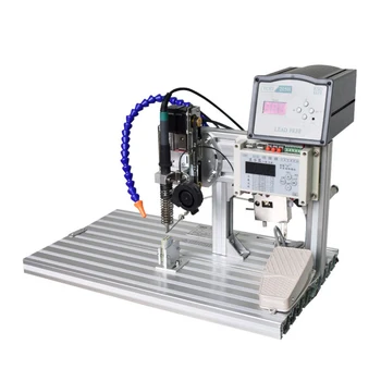 Полуавтоматическая машина для пайки кабеля станциями паяльника провода монтажной платы PCB
