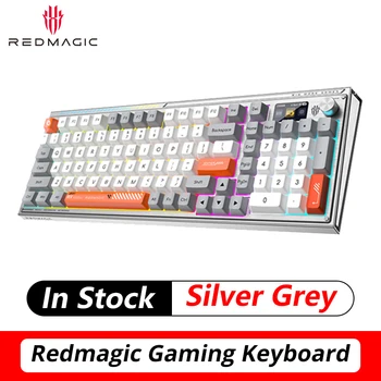 Проводная и беспроводная клавиатура REDMAGIC Gming Mechanice 100 клавиш QS BR RGB Light Konb элементы управления PBT Keycap TTC Flame Snow Shaft