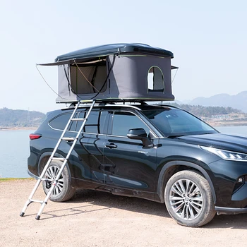 продается автоматическая алюминиевая палатка с жестким корпусом на крыше автомобиля