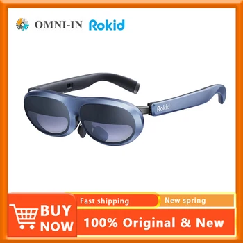 Продаются оригинальные смарт-очки Rokid Max AR 3D Micro OLED 215 ”с Максимальным обзором экрана 50 ° FoV Для телефонов/Switch/PS5/Xbox/PC Smart