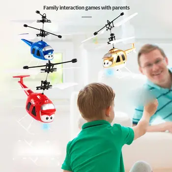 С USB зарядкой инфракрасный датчик Вертолет Игрушка Индукционные летающие игрушки Игрушки для полетов в помещении Электрический Вертолет Игрушки