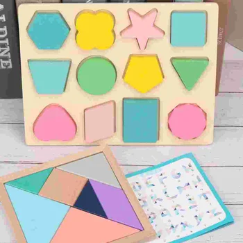 Строительный блок, игрушка-головоломка, детская форма, познавательные доски, детские игрушки для сортировки малышей