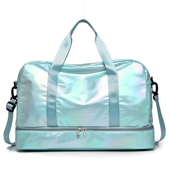 Сумка Женская качественная для фитнеса, сухая, разделяющая плечо, Для багажа, водонепроницаемые сумки, для хранения влажных вещей, Новая сумка, Высокая мода