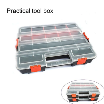 Удобный органайзер для инструментов Для удобного хранения, практичный органайзер для деталей из полипропилена, Водонепроницаемые коробки для хранения, органайзеры
