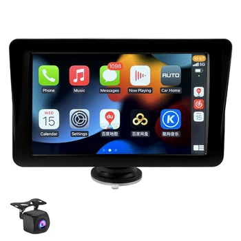 Универсальное 7-дюймовое автомобильное радио, мультимедийный видеоплеер, беспроводной планшет Carplay, сенсорный экран Android, Bluetooth MP5 B