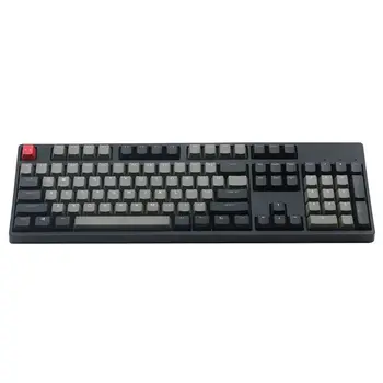 Черный, серый, смешанный, толстый, PBT, RGB, с подсветкой, 108 Клавишный колпачок, OEM-профиль для переключателей Cherry MX, клавишный колпачок для клавиатуры